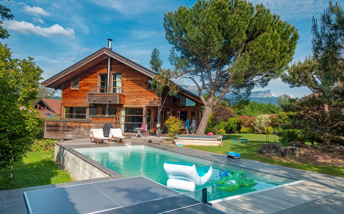 Louer une maison haut de gamme en Haute-Savoie